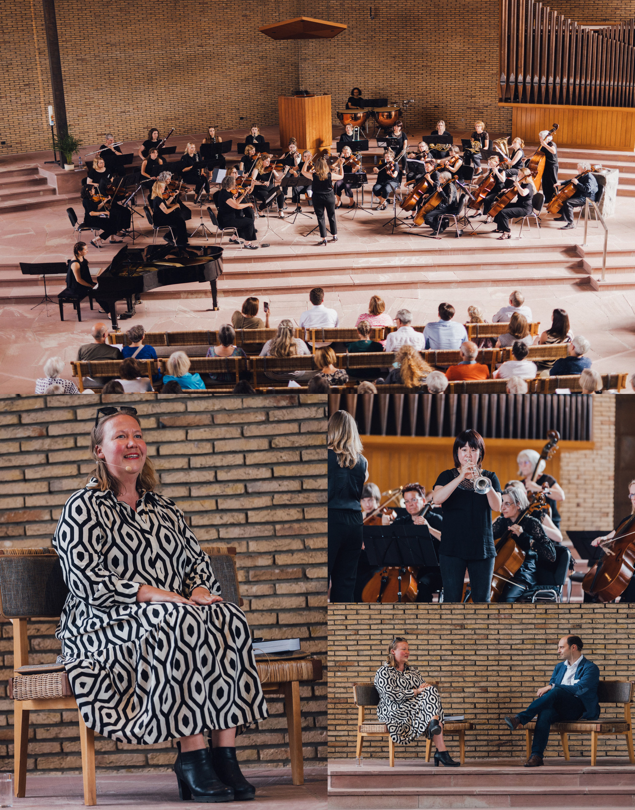 Konzertfotos Ladies of the Sound, Juli 2025 in der Petruskirche Düsseldorf