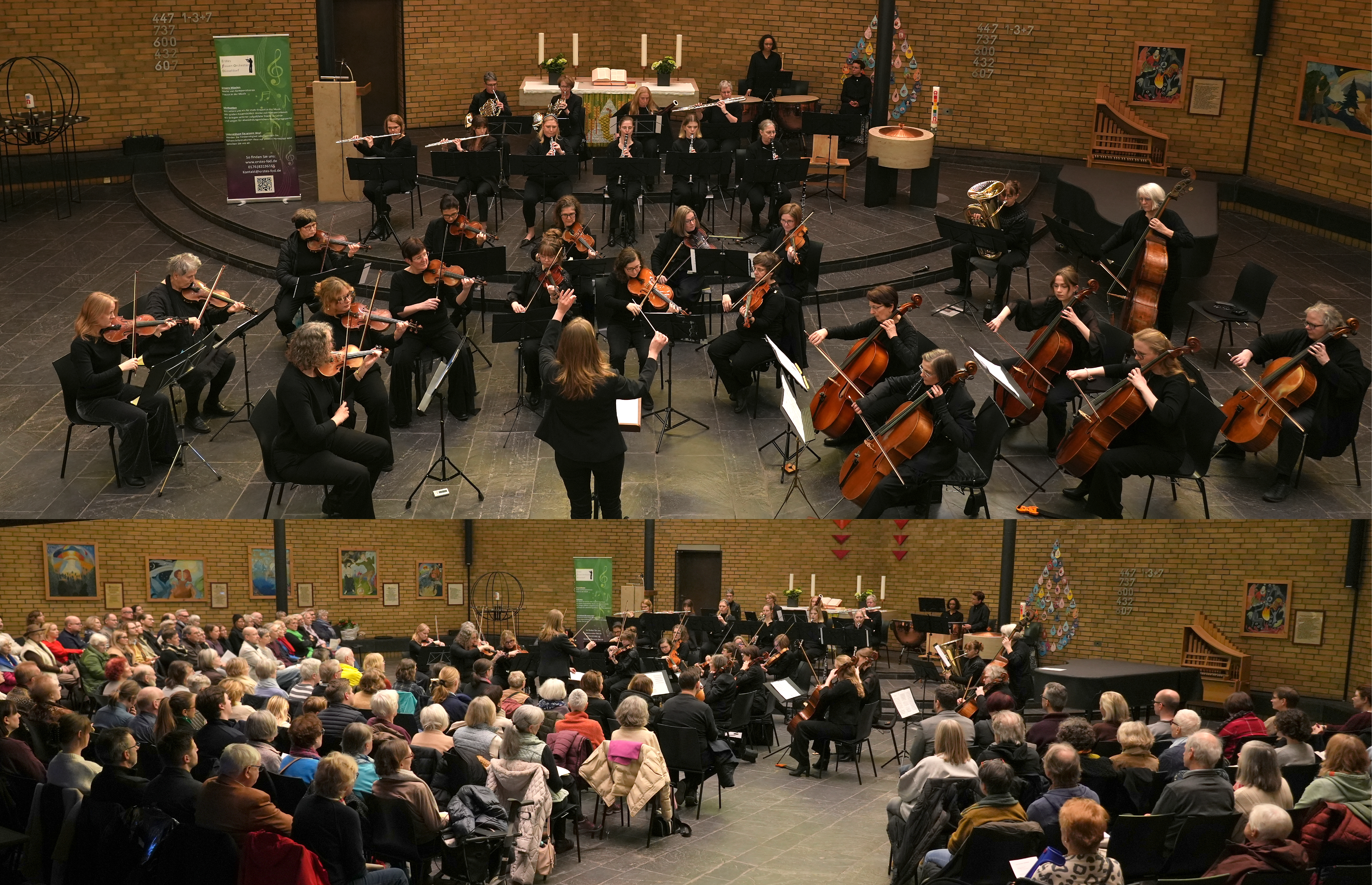 Konzertfotos Suite Moments, Januar 2026 in der Markuskirche Düsseldorf